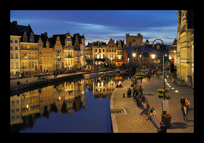 Nachtstunde (29.04.2012, Gent, Belgien - Canon EOS 7D)