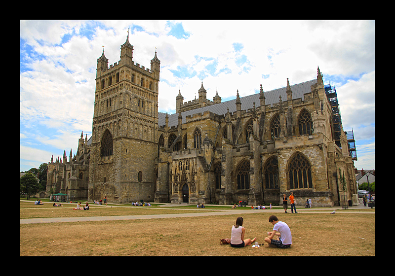 Kathedrale (Exeter, England - Canon EOS 7D) 