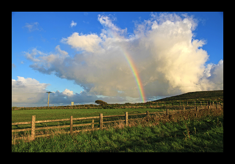 Regenbogen (Cornwall, England - Canon EOS 7D) 