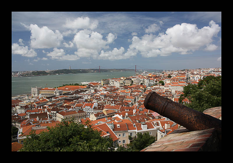 Stadtpanorama (Lissabon, Portugal - Canon EOS 1000D)